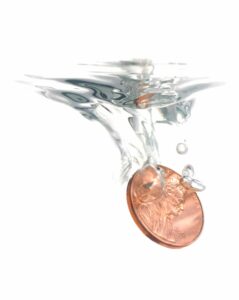 Penny in water 239x300 - 3 Manufacturing Penny Drops that are Worth Every Penny